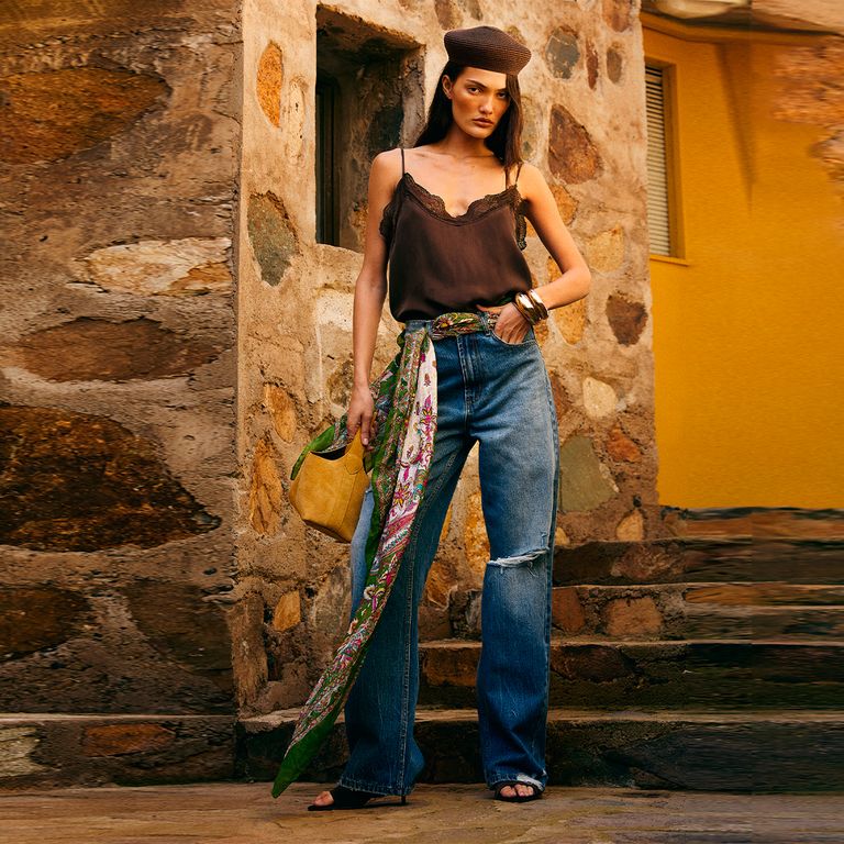 Jeans Mujer Tiro Medio