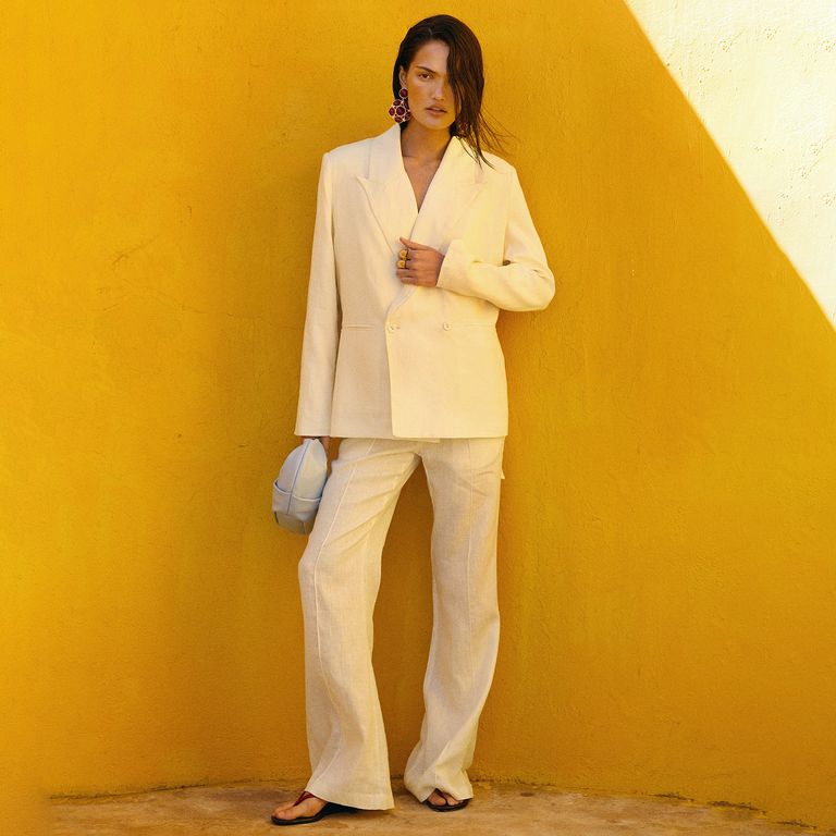 Blazer Lino Mujer