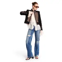 SAINTMALE - Blusa Silvi Tul Vuelos Mujer