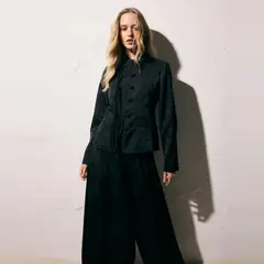 SAINTMALE - Chaqueta Town Negra Mujer Medio
