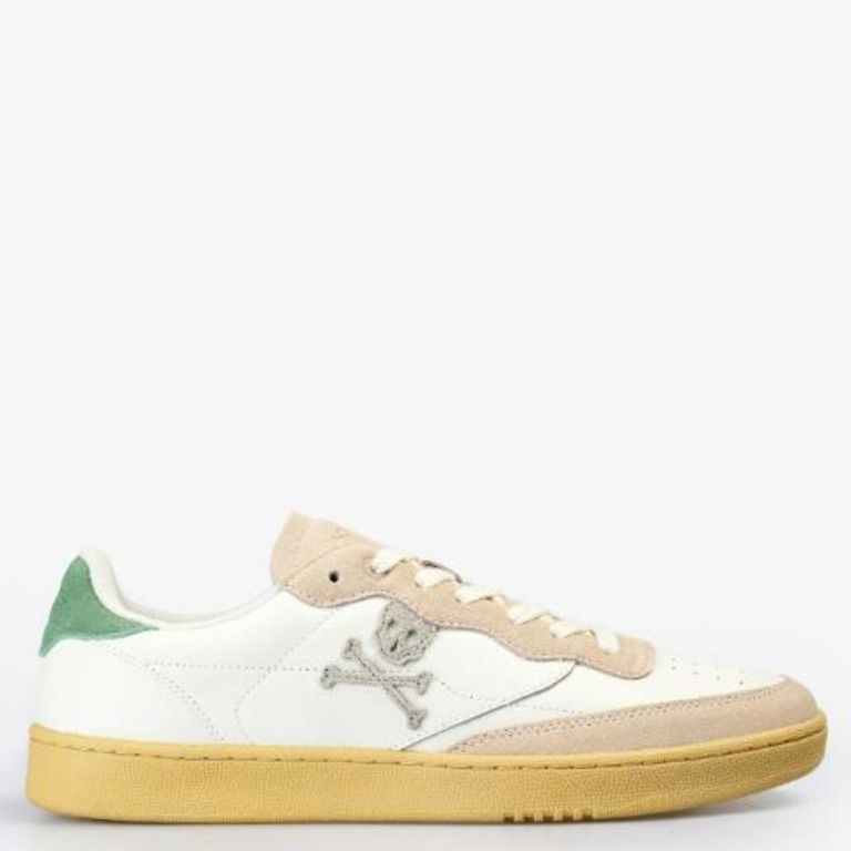 Ford Zapatilla Urbana Hombre Cuero Verde