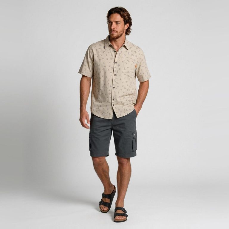 Short Cargo Tiro Medio