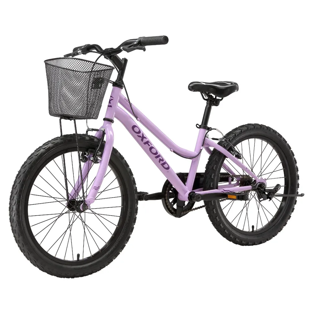 Bicicleta Infantil Luna Aro 20 Verde 1 Velocidad - Violeta, foto 3