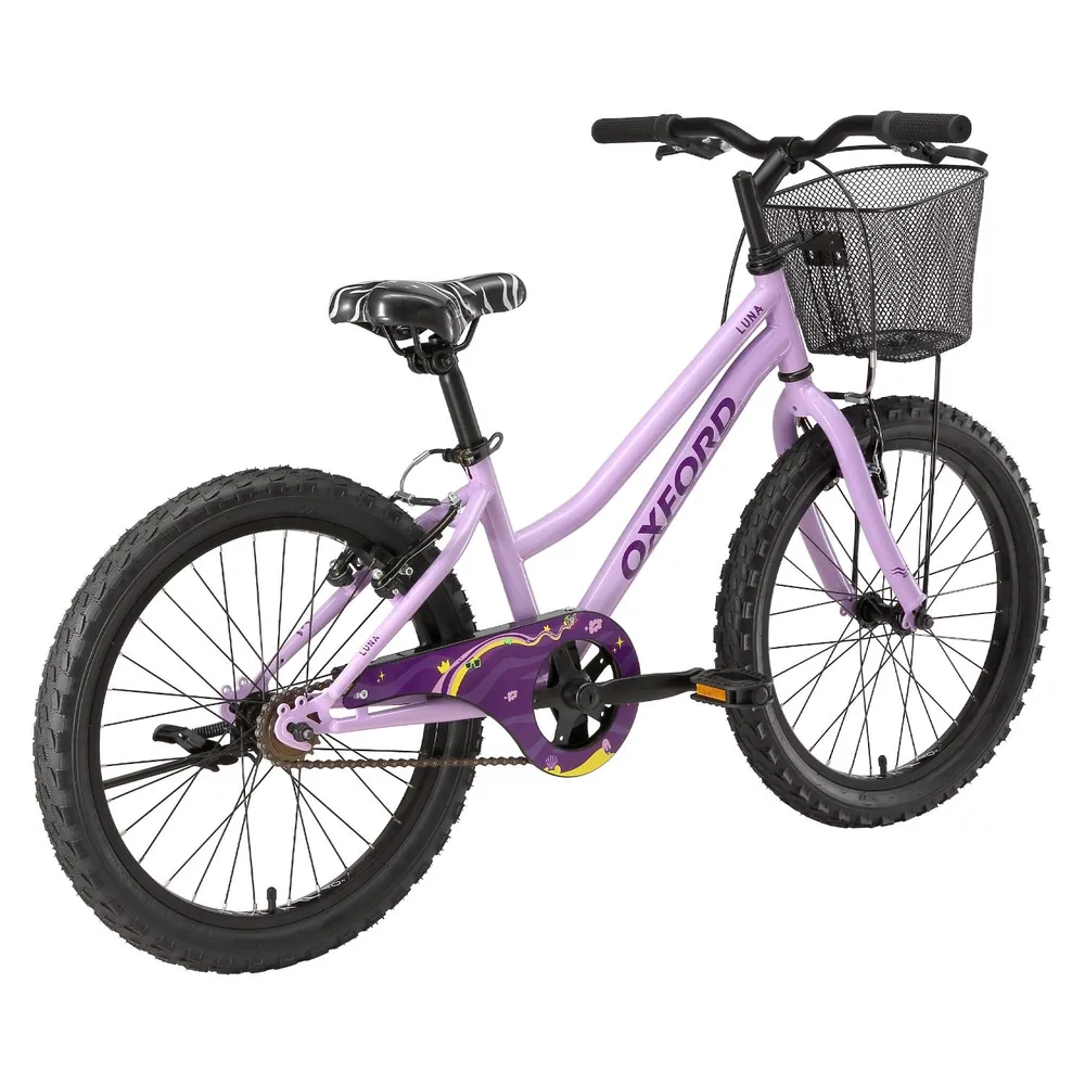 Bicicleta Infantil Luna Aro 20 Verde 1 Velocidad - Violeta, foto 4