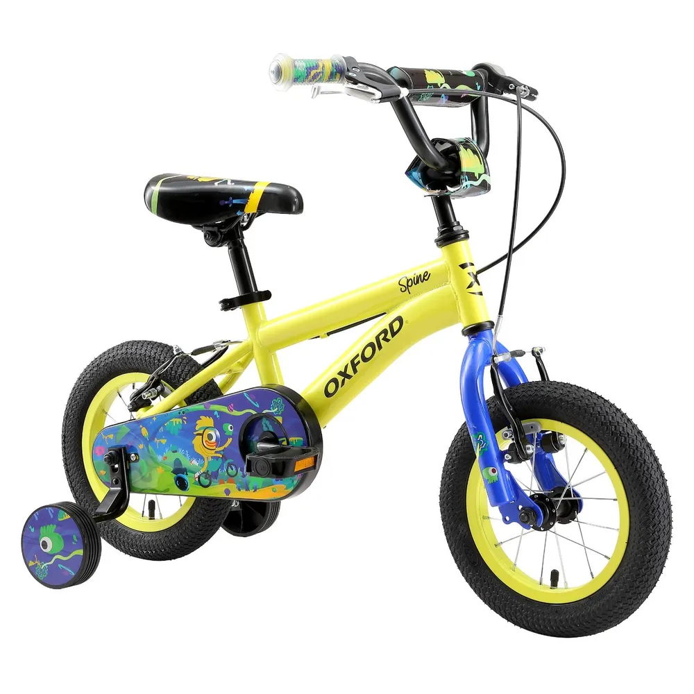 Bicicleta Infantil Spine Aro 12 1 Velocidad - Amarillo, foto 2