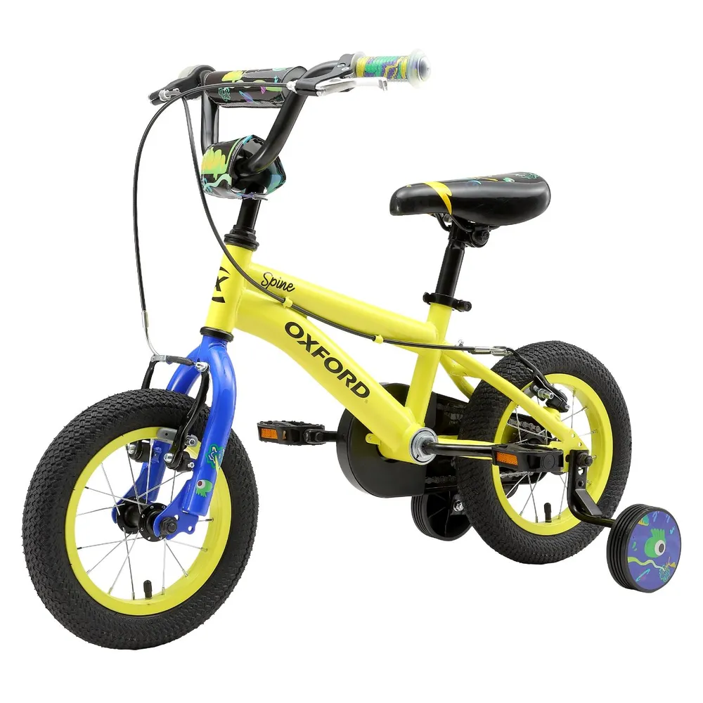 Bicicleta Infantil Spine Aro 12 1 Velocidad - Amarillo, foto 3