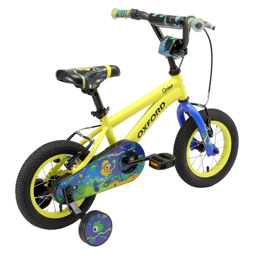 Bicicleta Infantil Spine Aro 12 1 Velocidad - Amarillo, foto 4