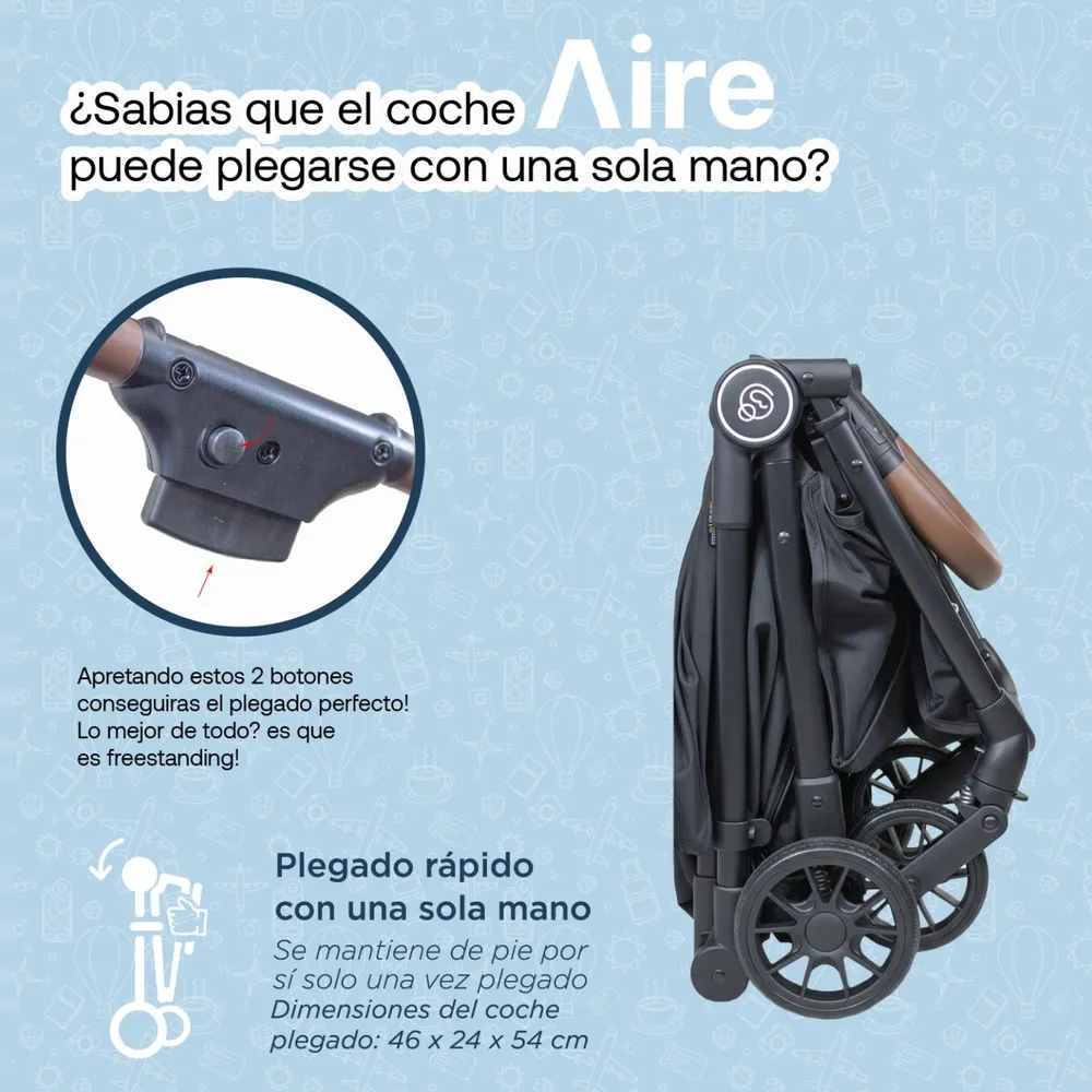 Bebesit Aire Cabina Negro, foto 8
