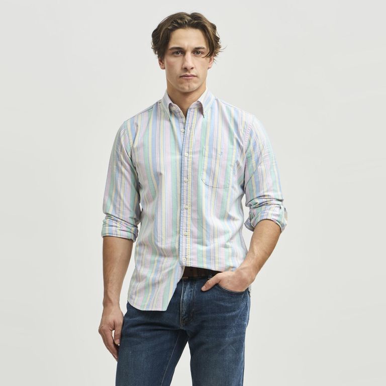 Camisa Manga Larga Hombre