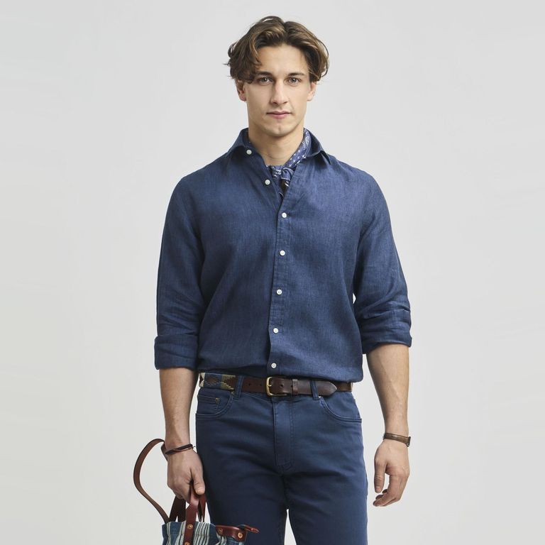 Camisa Manga Larga Hombre