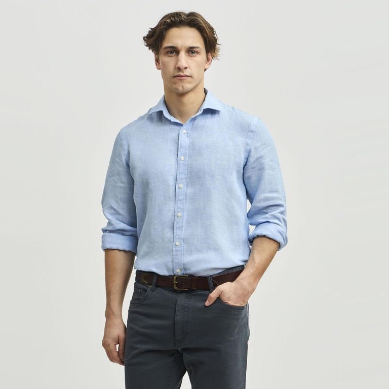 Camisa Manga Larga Hombre