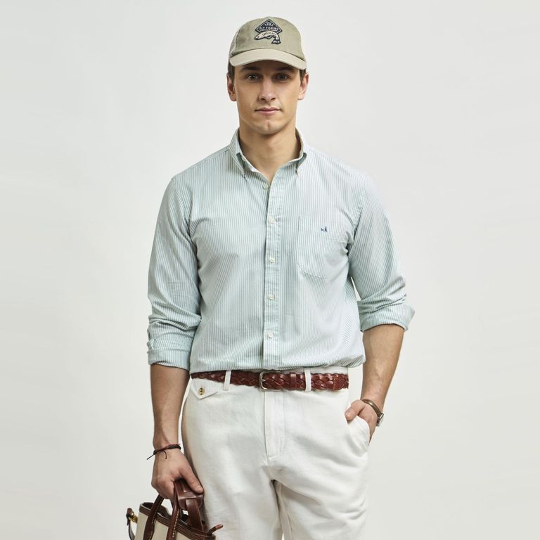 Camisa Manga Larga Hombre