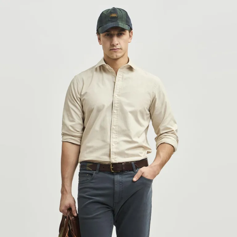 Camisa Manga Larga Hombre