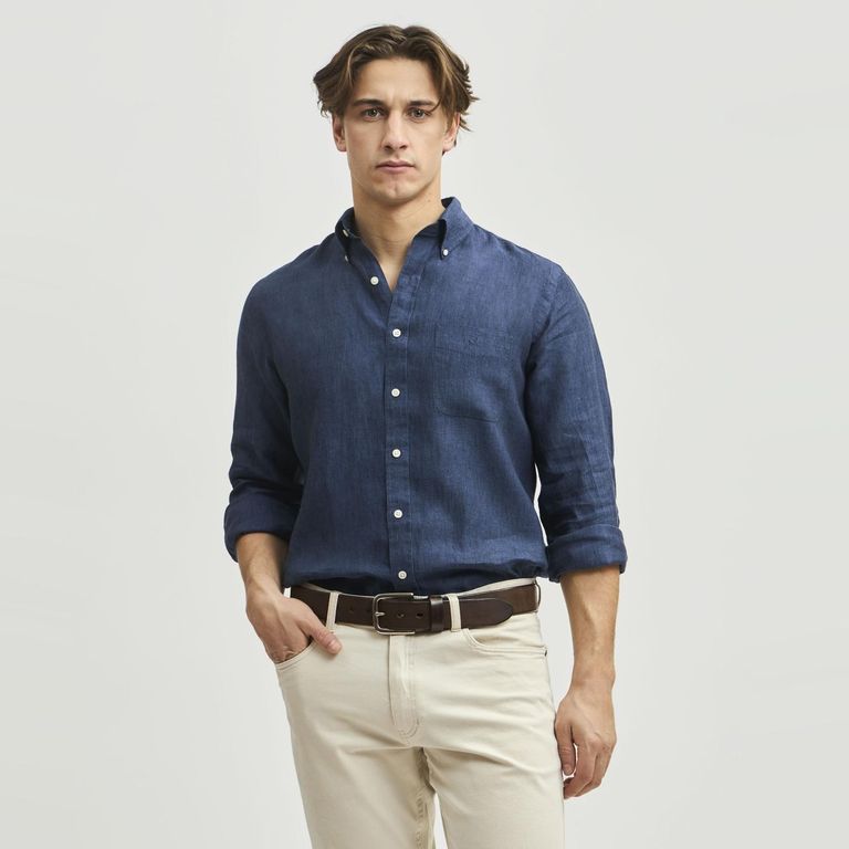 Camisa Manga Larga Hombre