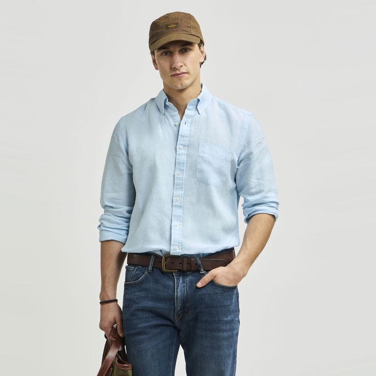 Camisa Manga Larga Hombre