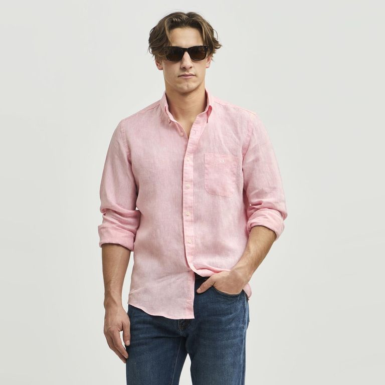 Camisa Manga Larga Hombre