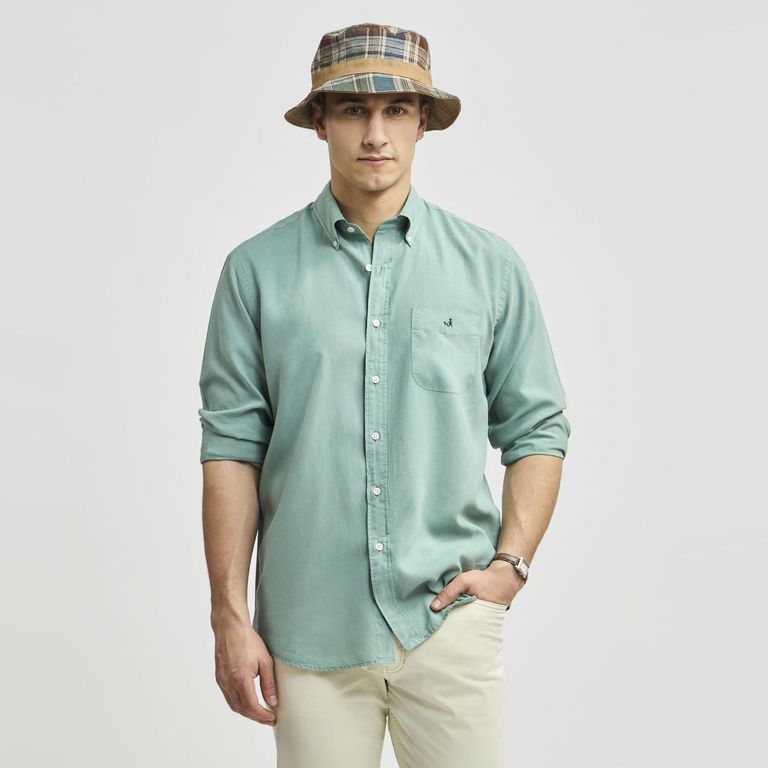 Camisa Manga Larga Hombre