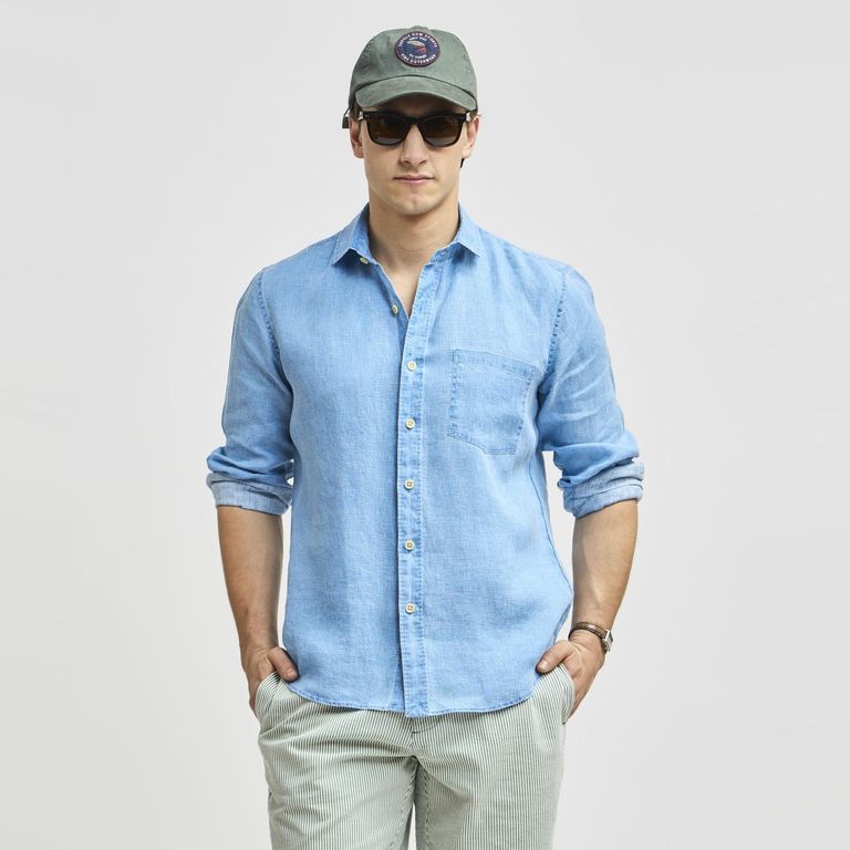 Camisa Manga Larga Hombre