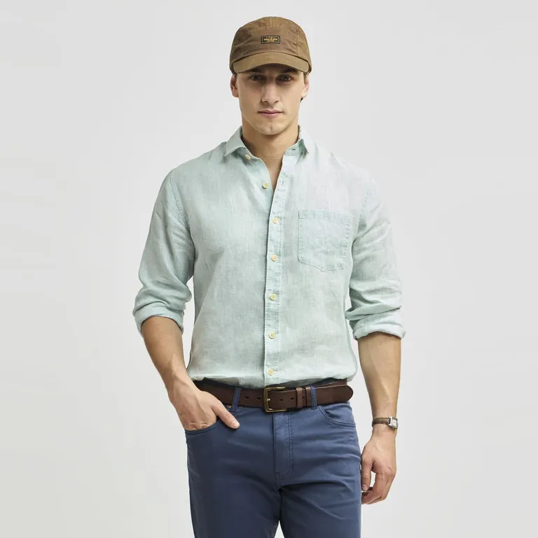 Camisa Manga Larga Hombre