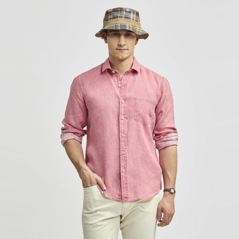 Camisa Manga Larga Hombre