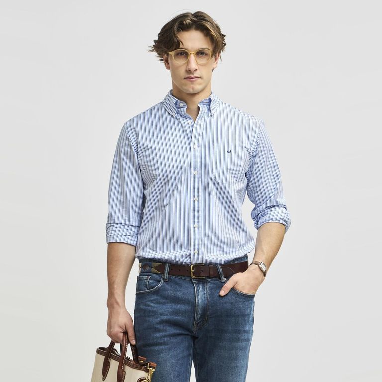 Camisa Manga Larga Hombre