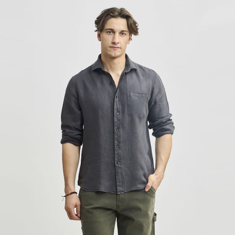 Camisa Manga Larga Hombre