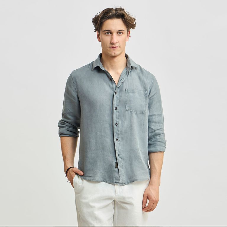 Camisa Manga Larga Hombre
