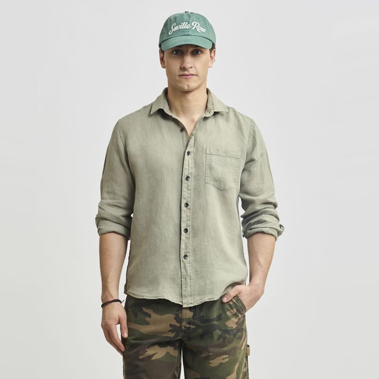 Camisa Manga Larga Hombre