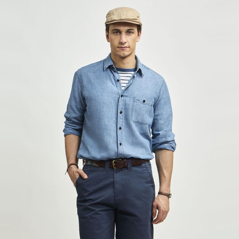 Camisa Manga Larga Hombre