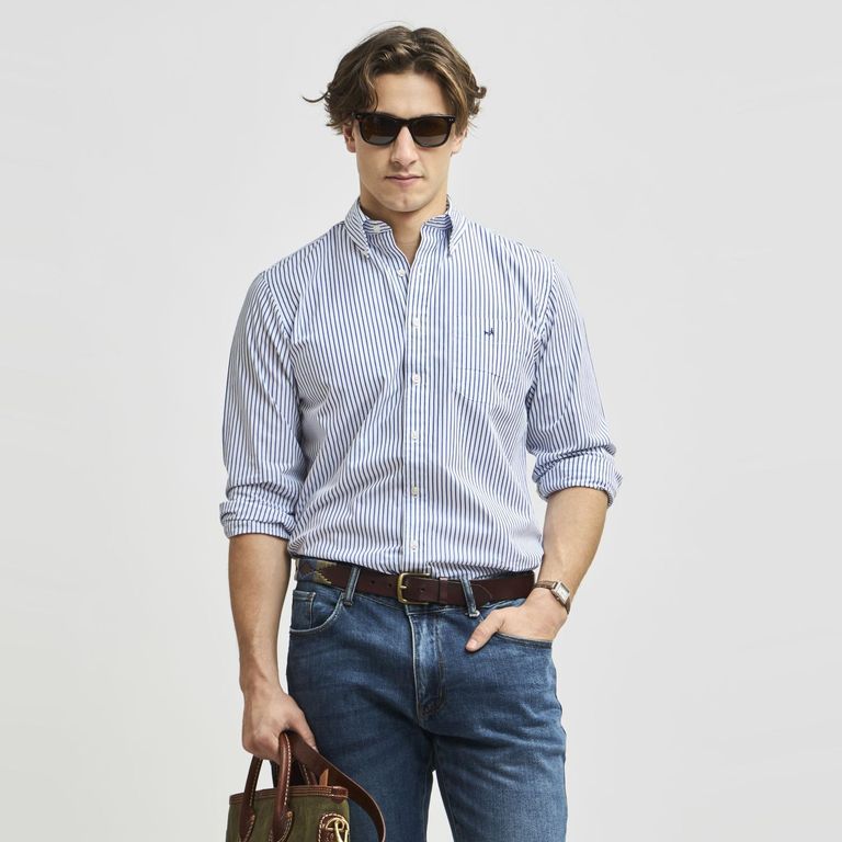 Camisa Manga Larga Hombre