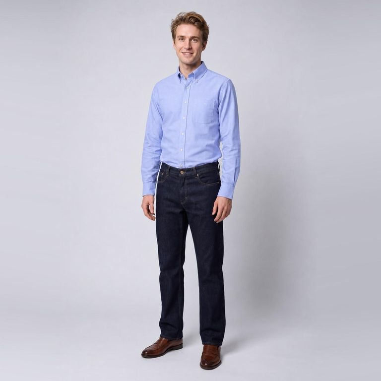 Camisa Manga Larga Hombre
