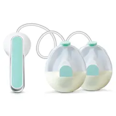 undefined - Extractor de Leche Manual Wave Doble Elvie