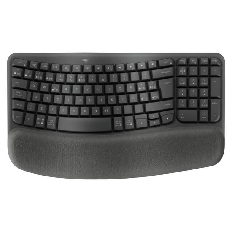 Teclado Ergo Wave Gris
