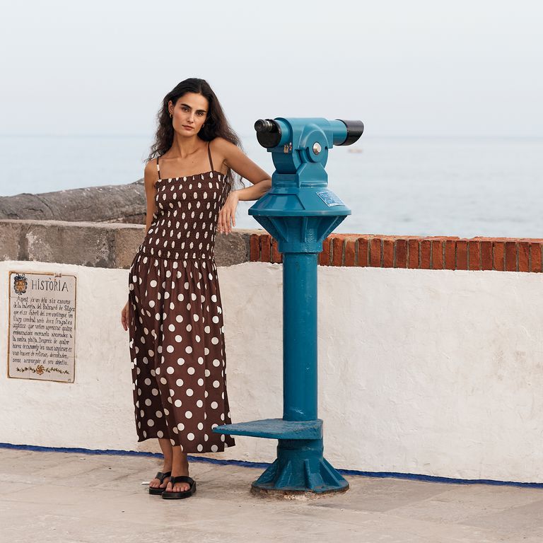 Vestido Lucia Panal Mujer