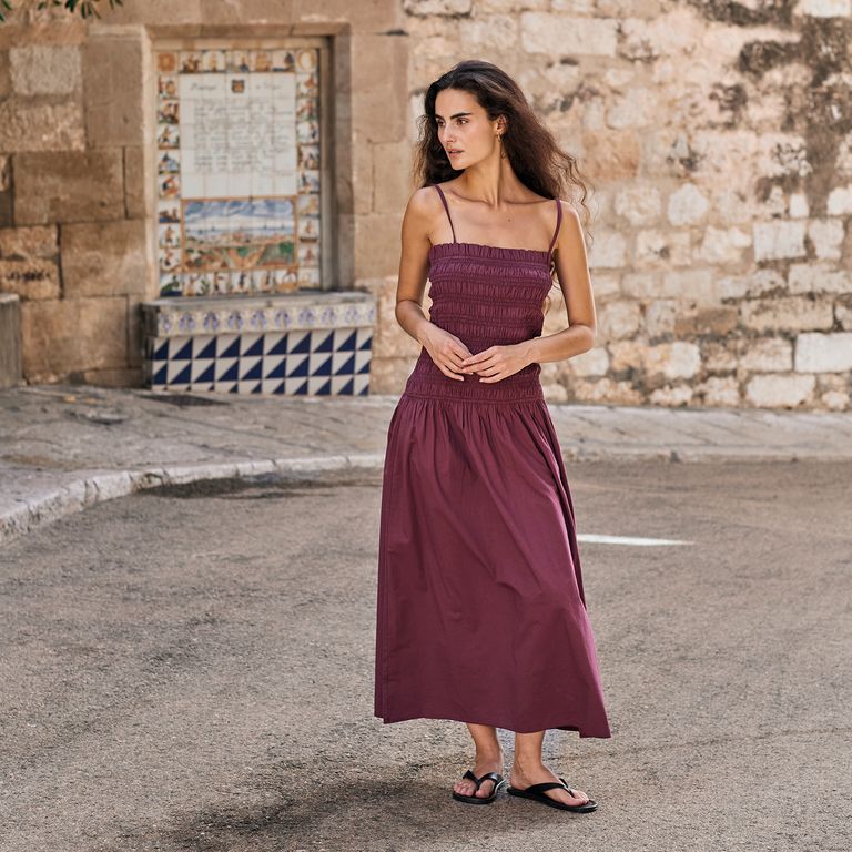 Vestido Lucia Panal Mujer