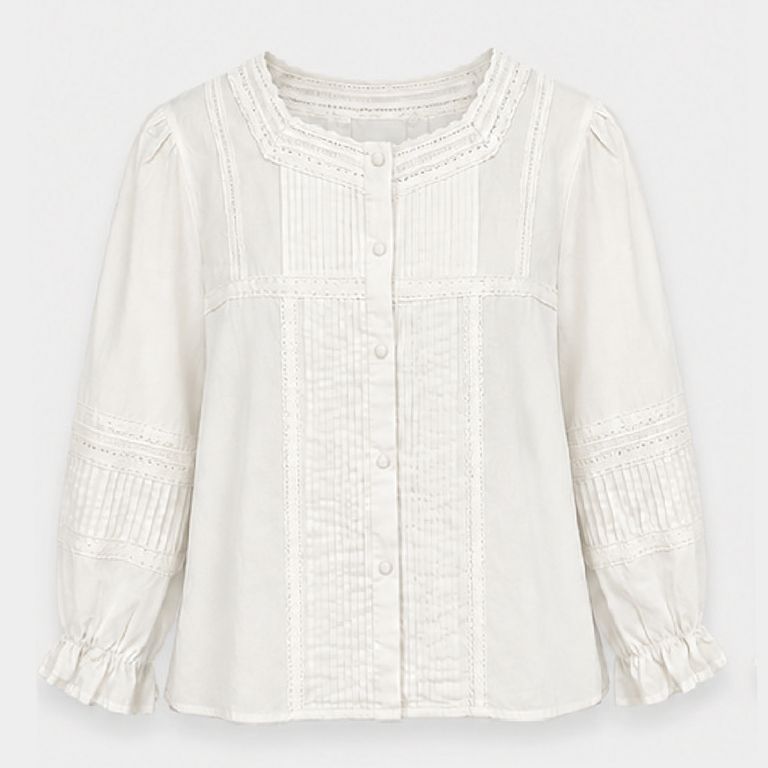Blusa Bordada Mujer