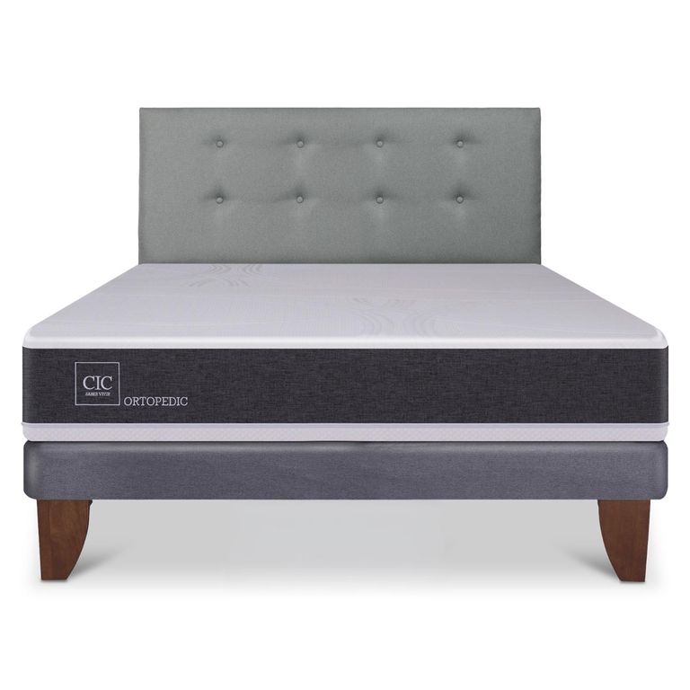 Cama Europea New Ortopedic 2 Plazas BN
