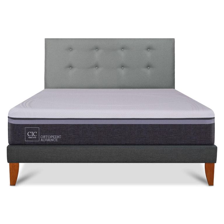 Cama Europea Box Ortopedic Advance 2 Plazas