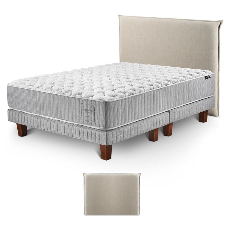 Cama Europea Hybrid Cotton 2 Plazas