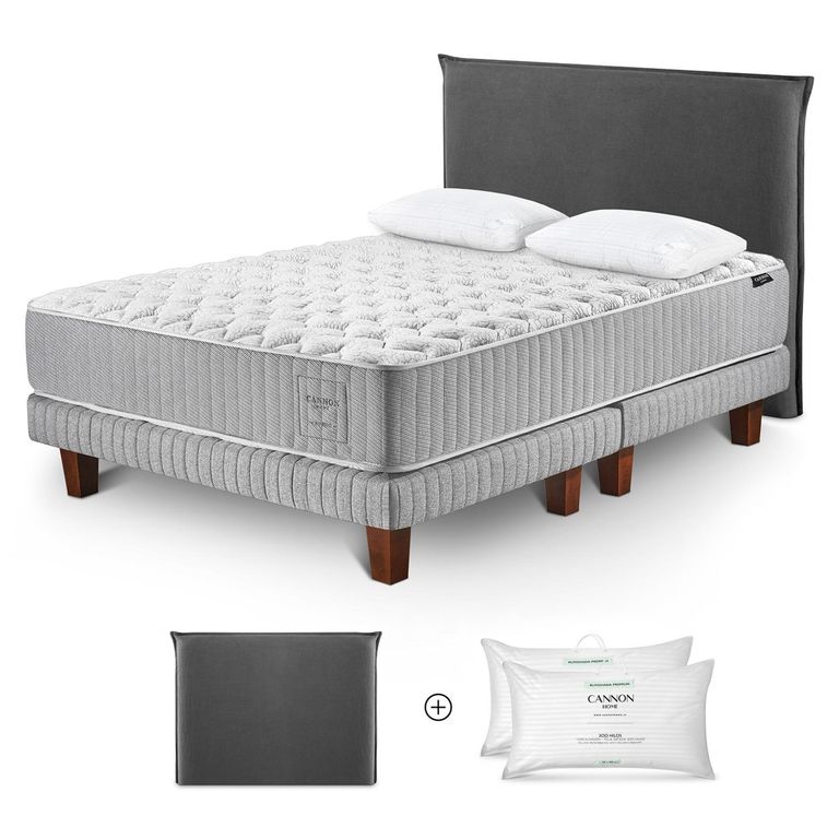 Cama Europea Hybrid Cotton King