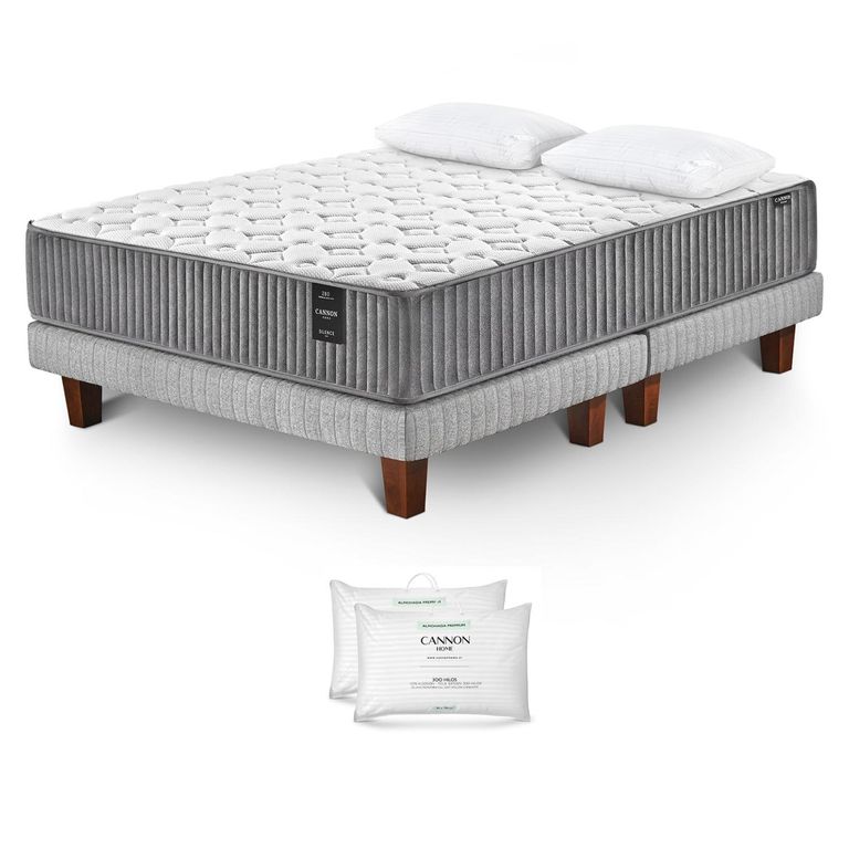 Cama Europea Silence 2 Plazas