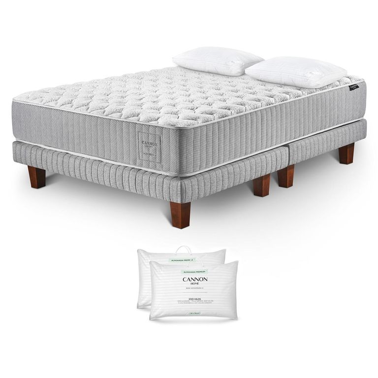 Cama Europea Hybrid Cotton 2 Plazas