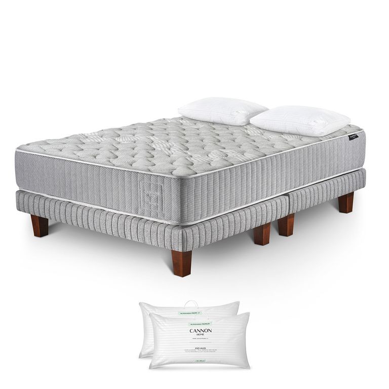 Cama Europea Hybrid Wool King
