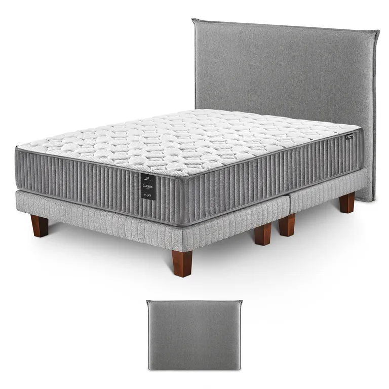 Cama Europea Silence 2 Plazas