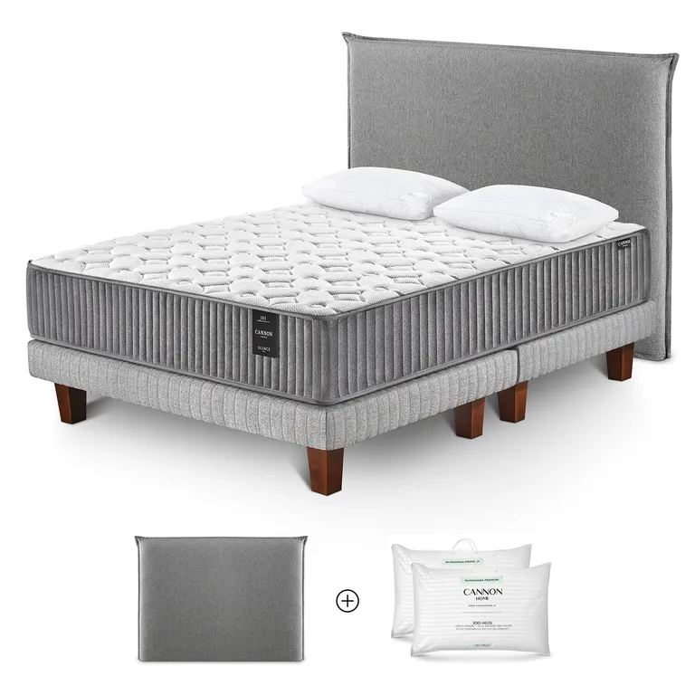 Cama Europea Silence 2 Plazas