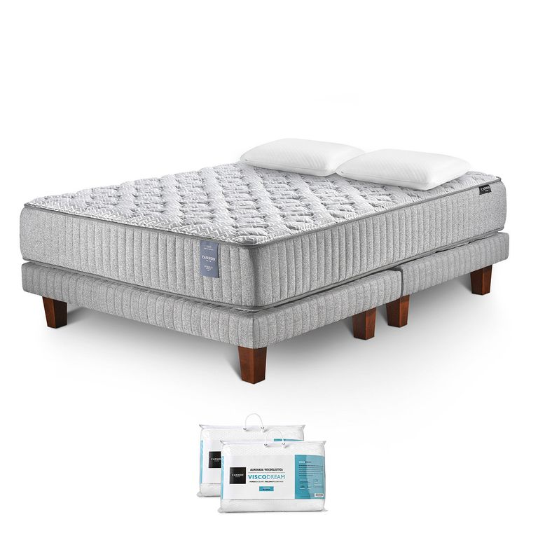 Cama Europea Hybvisco 2 Plazas