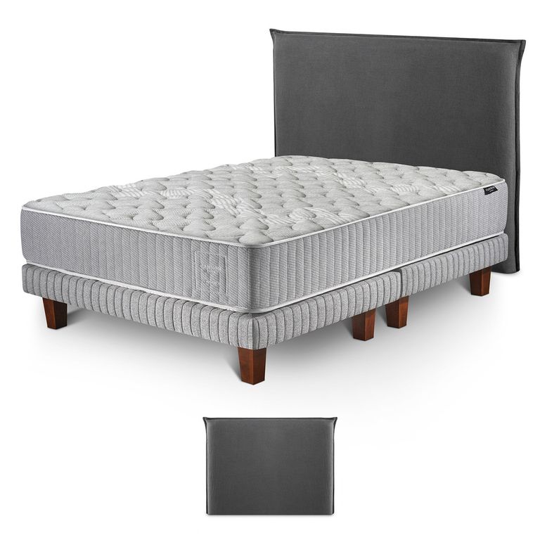 Cama Europea Hybrid Wool King
