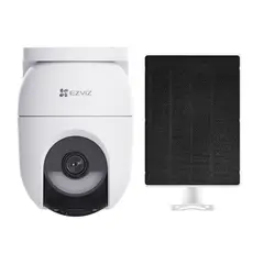 EZVIZ - Cámara Wi‑Fi 2K con Panel Solar y Auto Tracking
