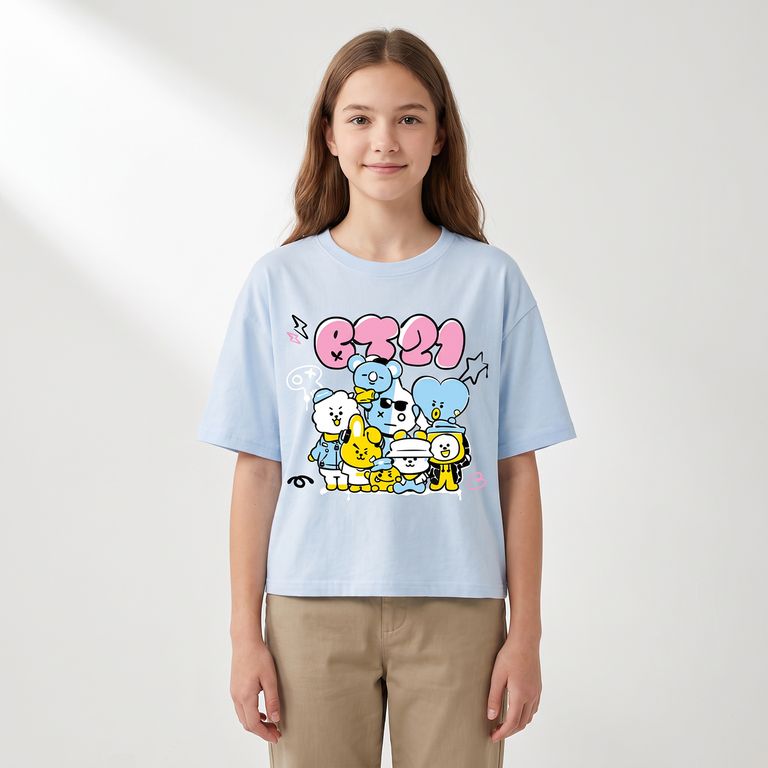 Polera Niña BTS