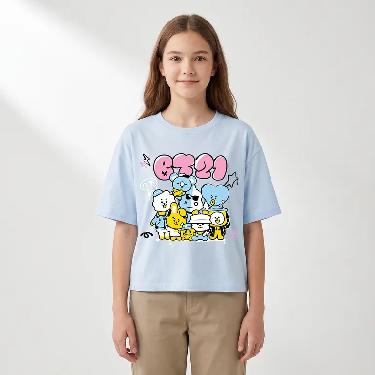 Polera Niña BTS